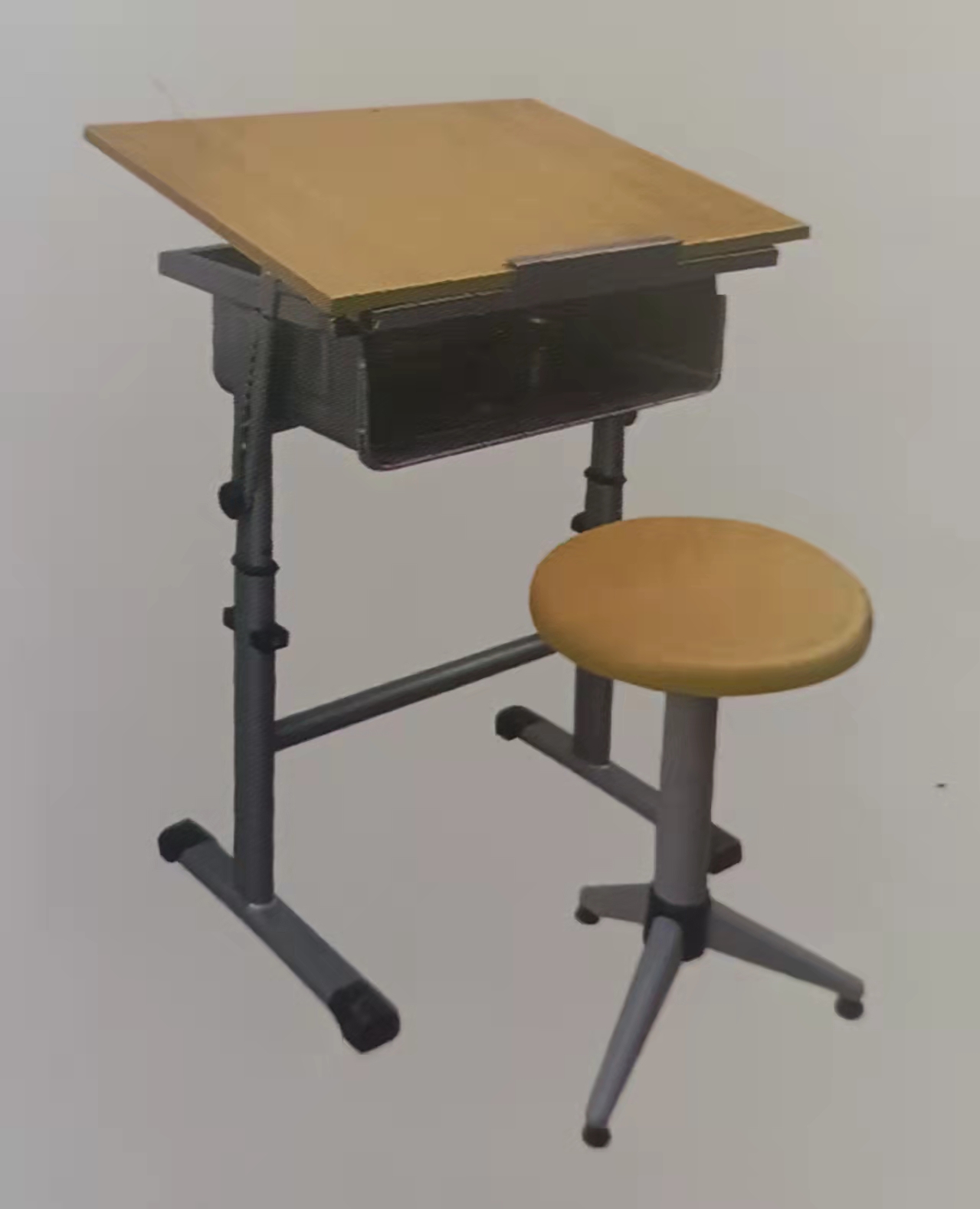 美术课桌椅