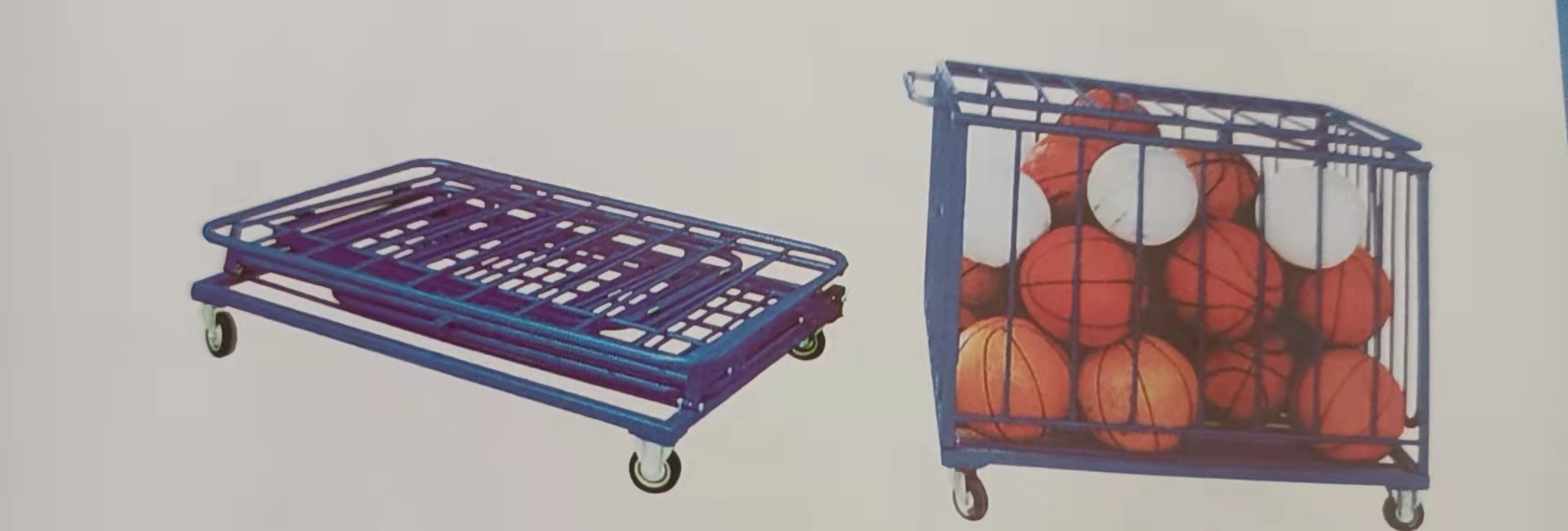 折叠式篮球推车