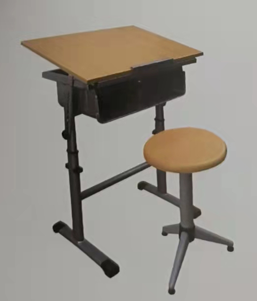 美术课桌椅